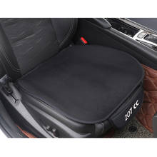 1 pc carro de pelúcia quente assento almofada capa almofada de assento tapete para peugeot 207 cc 2024 - compre barato