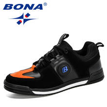 Кроссовки BONA мужские классические, повседневная обувь для скейтбординга, популярные дизайнерские Мужская обувь для ходьбы, 2020 2024 - купить недорого