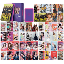 Cartas de Kpop ITZY Lomo, set de 54 unids/set, adivinación de la persona para ir a K-POP, ITZY, postales, recién llegadas 2024 - compra barato