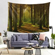 Natural Forest Beautiful Printed Large Wall Tapestry Cheap Hippie Wall Hanging Bohemian Wall Tapestries Mandala Wall Art Decor 2024 - buy cheap