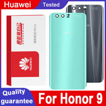 For Huawei Honor 9 Back Glass Battery Cover Rear Door Housing Case Panel For Huawei Honor 9 Back Housing Cover With Camera Lens 2024 - buy cheap