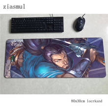yasuo mouse pad gamer HD pattern 800x300x3mm notbook mouse mat gaming mousepad large Adorable pad mouse PC desk padmouse mats 2024 - buy cheap