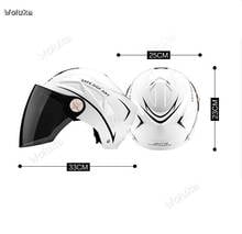 Motorcycle helmet men and women summer sunscreen lightweight sunscreen UV protection helmet CD50 Q02 2024 - buy cheap