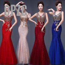 Clearance Off 35% Discount Backless Red Mermaid Lace Evening Dress Long Cheap Appliques Embroidery Zipper Gown Vestido de Festa 2024 - buy cheap