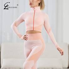 Conjunto deportivo ajustado para mujer, conjunto de 2/3 piezas para hacer ejercicio, chándal para correr, ropa activa informal a la moda 2024 - compra barato