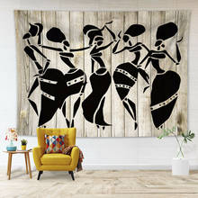 Dancing African Women Tapestry Wall Hanging for Bedroom Living Room Dorm Decor 2024 - buy cheap