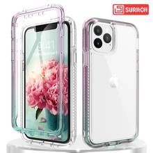 Funda de teléfono transparente gradiente para iPhone 11 Pro Max, funda de silicona TPU suave transparente para iphone X XS XR, Coque capa 2024 - compra barato