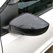 Крышка для боковой двери крыла зеркала VW Polo 6R 6C, сменные колпачки (углеродное волокно) для Volkswagen 2010 2011 2012 2013 2014 2016 2017, 2 шт. 2024 - купить недорого