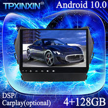 Reproductor Multimedia PX6 con Android 10 y navegación GPS para Hyundai, autorradio con pantalla IPS, 4G + 128G, DSP, grabadora, para Hyundai IX45, Sante Fe, años 2014 a 2018 2024 - compra barato