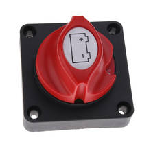 Isolador de bateria desconexo para carro/caminhão/barco interruptor de corte de energia 275a vermelho