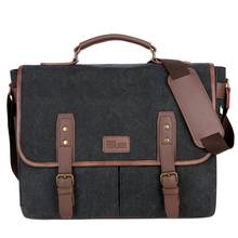 Weysfor Retro Men Messenger Bags Canvas Handbags Leisure Work Travel Bag Man Business Crossbody Bags Briefcase for Male Bolsas 2024 - buy cheap