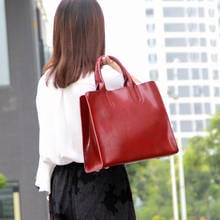 WxfbBaby Luxury Genuine Leather Single Shoulder Handbags for Women Dropshipping Ladies Hand Bags Brown,brown Black,gray,wine Red 2024 - buy cheap