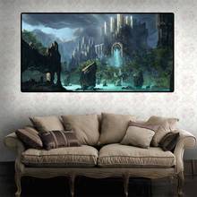 Landscape oil painting Secret Forest Castle art canvas living room corridor office home decoration mural 2024 - buy cheap