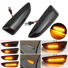 2 pieces Amber Dynamic LED Fender Side Marker Turn Signal Lights For Vauxhall Astra J K Crossland X Grandland Insignia B Zafir 2024 - buy cheap