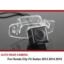 For Honda City / Fit Sedan 2013 2014 2015 Rear view Camera Back up Reverse Camera Car Parking Camera CCD Night Vision HD 2024 - buy cheap