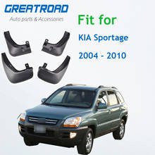 Guardabarros de coche moldeado para Kia Sportage 2004, 2005, 2006, 2007, 2008, 2009, 2010, accesorios 2024 - compra barato