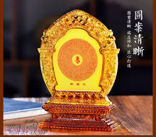 18CM Large Buddhism Home store family protection safe exorcise evil spirits good luck talisman Shurangama Mantra crystal statue 2024 - buy cheap