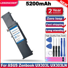 LOSONCOER 5200mAh C31N1339 Laptop Battery For ASUS Zenbook UX303L UX303LN TP300L TP300LA TP300LJ Q302L Q302LA Q302LG C31N1339 2024 - buy cheap