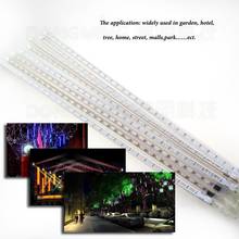 Luzes decorativas impermeáveis para chuveiro, conjunto com 100 peças de 8 cm com luzes de led para decoração de árvore e natal