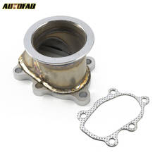 For GT25 GT28 T25 T28 Turbo Down Pipe 5 bolt to 2.5" 63mm V band Flange Adapter AF-CGQ44Z 2024 - buy cheap