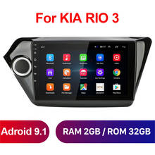 Radio Multimedia con GPS para coche, Radio con reproductor de vídeo, Android 2011, 2 din, sin dvd, 2G + 32G, FM, para kia rio 3, 2012, 2013, 2016, 2017, 2018, 9,1 2024 - compra barato