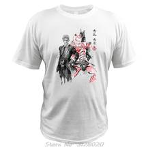 Camiseta jojo bizarre adventure, camiseta de algodão para homens, joestar, kira yoshikage japonês 2024 - compre barato