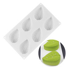 Multifunctional Soap Molds For Soap Making 6 Cavity Leaf Shape Silicone Soap Mold DIY Handmade Soap Making Molds 2024 - buy cheap