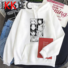 Sudadera con capucha de kakegurui yumeko jabami para hombre, ropa de gran tamaño Ulzzang, hip-hop, estampada, Ulzzang 2024 - compra barato