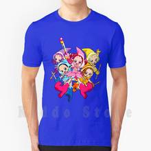 Ojamajo doremi-anime, camiseta de meninas mágicas tamanho grande 100% algodão 2024 - compre barato