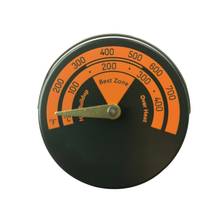 Magnetic Fireplace Fan Stove Thermometer for Log Wood Burner Barbecue Oven Temperature Gauge Meter Tool 2024 - buy cheap