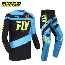 Conjunto de roupa de motocross com calças, conjunto mx gear e motocross para corrida, roupas de moto off-road para homens e mulheres 2024 - compre barato