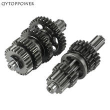 LF125 Transmission Gear Box Main Counter Shaft Assy For lifan 125 1P52FMI 125cc Horizontal Engine kayo BSE Dirt Pit Bike Parts 2024 - buy cheap