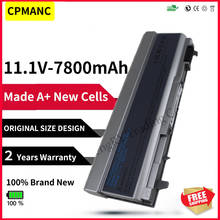 HSW-Batería de ordenador portátil de 7800mAh para dell Latitude E6400 M2400 E6410 E6510 E6500 M4400 M4500 PT436 PT437 KY477 KY265 KY266 KY268 akku 2024 - compra barato