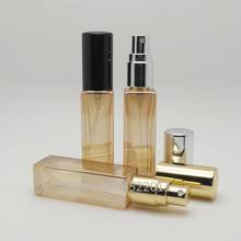 10ml Glass Portable Spray Nozzle Perfume Bottle, Empty Square Convenient Traveler High Quality Beauty Makeup Scent Atomizer 2024 - buy cheap