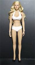 Underwear Clothing Red/White Colors Bikini Swimsuit 1/6 Scale Female Figure Clothes Set model for 12'' Action Figure Body 2024 - buy cheap