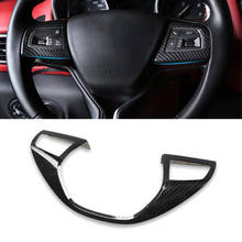 Carbon Fiber Steering Wheel Cover Trim For Maserati Levante 2016-2019 Ghibli 2014-2019 Car Interior Accessories Car Stickers 2024 - buy cheap