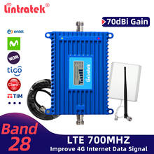 Lintratek-repetidor de sinal de celular 4g 700, amplificador lte, band28, 700mhz, agc, 70db, b28 2024 - compre barato