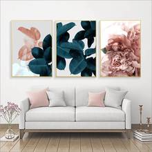 Green Leaf Cuadros Picture Nordic Poster Floral Art Canvas Painting Botanical Posters And Prints Wall Pictures For Living Room 2024 - buy cheap