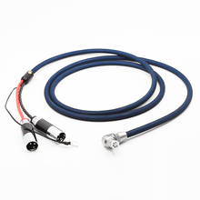 Viboeg lc803 áudio hifi 5 pinos para xlr, conector macho 5n ofc de cobre banhado a prata, cabo fono de cabo 2024 - compre barato