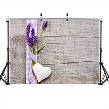 A Bunch Of Flowers Wood Board Photography Background Props For Baby Shower kids Portrait Food Cake Backdrop Photo Studio Decor 2024 - buy cheap