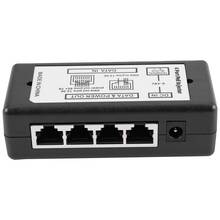 4 Port Poe Injector Poe Power Adapter Ethernet Power Supply Pin 4,5(+)/7,8(-)Input Dc12V-Dc48V for Ip Camera 2024 - buy cheap