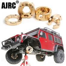 2pcs TRX4 Axle Doors Brass Counterweight Balance Weight Portal Drive Housing for 1:10 RC Crawler TRX-4 G500 defender 2024 - buy cheap