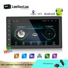 LeeKooLuu 2 din Car Radio 2.5D GPS Android Multimedia Player Universal 7" audio Navigation For Volkswagen Nissan Kia Toyota 2024 - buy cheap