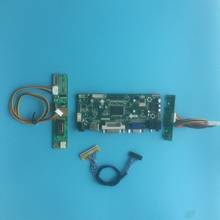 Плата контроллера для B141EW04 V3/V4/V5/V6/V7, панель драйвера, совместимая с HDMI, DVI LCD, «сделай сам», VGA, LVDS, комплект светодисветодиодный 1280*800, 14,1 "M.NT68676 2024 - купить недорого