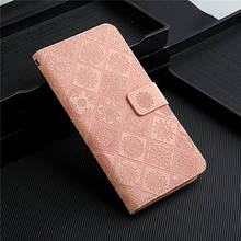 Funda de cuero con tapa para Samsung Galaxy S10 Plus, carcasa tipo billetera para Samsung S 10 S20 FE 5G o 4G S10e, funda de teléfono con entramado de flores 2024 - compra barato