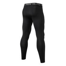 Pantalones deportivos elásticos para hombre, pantalón de secado rápido con estampado de letras, transpirable, para Fitness 2024 - compra barato