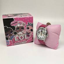 LOL surprise dolls lols dolls, reloj de silicona, muñeca de cuarzo para niños, color aleatorio, 1 ud., reloj de niña de dibujos animados, juguete de regalo 2024 - compra barato