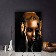 Абстрактная Картина на холсте, черная Золотая фотография, фотография, картины для гостиной, Настенный декор 2024 - купить недорого