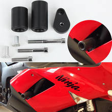 Motorcycle Falling Protection No Cut Anti Crash Pads Fairing Frame Protector Sliders For Kawasaki ZX6R ZX-6R ZX 6R 2007 2008 2024 - buy cheap