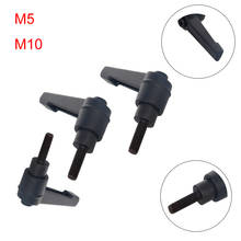 Othmro M5 M10 Thread Adjustable Handle 50mm/80mm Length Black Handle Clamping Machinery Locking External Male Thread Knob 2024 - buy cheap